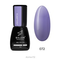 Изображение  Gel polish for nails Siller Professional Classic No. 072 (violet), 8 ml, Volume (ml, g): 8, Color No.: 72