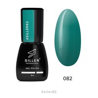 Изображение  Gel polish for nails Siller Professional Classic No. 082 (Galagos green), 8 ml, Volume (ml, g): 8, Color No.: 82