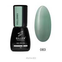 Зображення  Гель-лак для нігтів Siller Professional Classic №083 (сіро-оливковий), 8 мл, Об'єм (мл, г): 8, Цвет №: 083