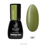 Зображення  Гель-лак для нігтів Siller Professional Classic №087 (хакі), 8 мл, Об'єм (мл, г): 8, Цвет №: 087