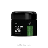 Изображение  Siller Fiber Base база для ногтей с нейлоновыми волокнами, 30 мл, Объем (мл, г): 30