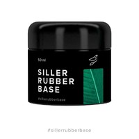 Изображение  Siller Rubber Base каучуковая база для ногтей, 50 мл, Объем (мл, г): 50