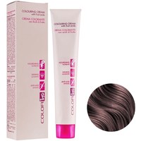 Изображение  Cream hair dye ING Prof Coloring Cream 4.01 chestnut nature. ashy 100ml