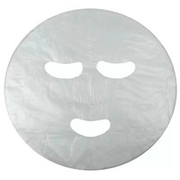 Изображение  Mask-napkin cosmetologist for face Doily (50 pcs / pack) made of transparent polyethylene