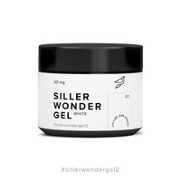 Зображення  Siller Wonder Gel WHITE №2 гель (білий), 30 мг