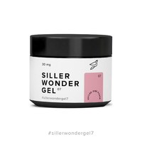 Зображення  Siller Wonder Gel №7 гель (темний рожево-бежевий), 30 мг, Об'єм (мл, г): 30, Цвет №: 07
