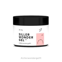 Изображение  Siller Wonder Gel №11 гель (светлый персиково-розовый), 30 мл, Объем (мл, г): 30, Цвет №: 11