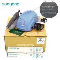 Изображение  Milling cutter for manicure Marathon 3 Champion Korea 45 W 35 000 rpm, Blue, Router color: Blue, Color: Blue