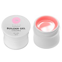 Изображение  Gel for building Saga Builder Gel Color 15 ml, No. 06, Volume (ml, g): 15, Color No.: 6