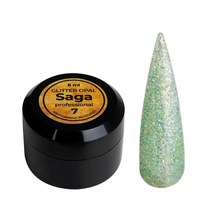 Изображение  Glitter gel for nails Saga Glitter Gel Opal 8 ml, № 07, Volume (ml, g): 8, Color No.: 7