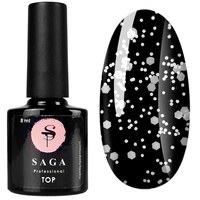 Изображение  Top for gel polish without a sticky layer Saga Professional Top Geometry No. 02, Color No.: 2