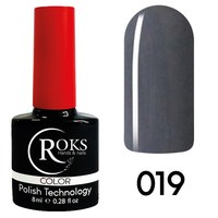 Изображение  Roks Nail Gel Polish 8 ml, No. 19, Volume (ml, g): 8, Color No.: 19