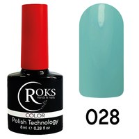 Изображение  Roks Nail Gel Polish 8 ml, No. 28, Volume (ml, g): 8, Color: 28