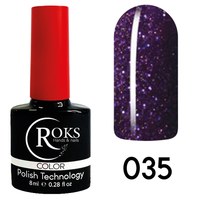 Изображение  Roks Nail Gel Polish 8 ml, No. 35, Volume (ml, g): 8, Color No.: 35