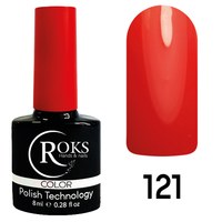 Изображение  Roks Nail Gel Polish 8 ml, No. 121, Volume (ml, g): 8, Color: 121