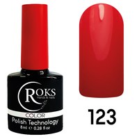 Изображение  Roks Nail Gel Polish 8 ml, No. 123, Volume (ml, g): 8, Color: 123