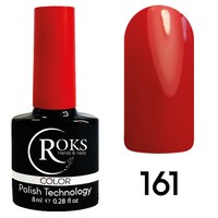 Изображение  Гель-лак для ногтей Roks 8 мл, № 161, Объем (мл, г): 8, Цвет №: 161