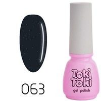 Изображение  Гель-лак Toki Toki № 063, 5 мл, Объем (мл, г): 5, Цвет: 063