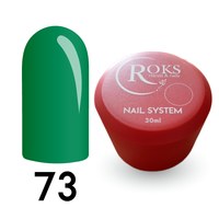 Изображение  Камуфлирующая база для гель-лака Roks Rubber Base French Color 30 мл, № 73, Объем (мл, г): 30, Цвет №: 073