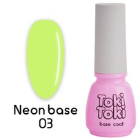 Изображение  Color base Toki Toki Neon No. 03, 5 ml, Volume (ml, g): 5, Color No.: 3, Color: Yellow