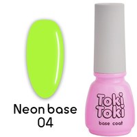 Изображение  Цветная база Toki Toki Neon № 04, 5 мл, Объем (мл, г): 5, Цвет №: 04, Цвет: Зеленый