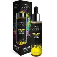 Зображення  Краплі для фарбування (пігмент) жовтий лимон Hair Company Color Drops 50 мл, Об'єм (мл, г): 50, Цвет №: Жовтий лимон