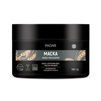 Изображение  Lipid mask for deep moisturizing hair "Macadamia" Inoar Macadamia Mask, 500 g