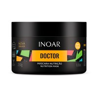 Изображение  Маска лечение волос масло Кокоса и Арганы Inoar Doctor Nutrition Mask, 250 г