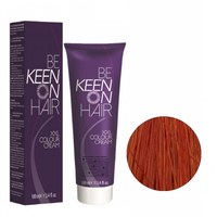 Зображення  Стійка крем-фарба KEEN Colour Cream XXL 6.44 темно-русявий інтенсивно-мідний, 100 мл, Об'єм (мл, г): 100, Цвет №: 6.44 темно-русявий інтенсивно-мідний