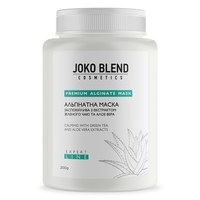 Изображение  Calming alginate mask with green tea extract and aloe vera Joko Blend 200 g