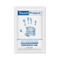 Зображення  Антисептик гель для рук в саше Touch Protect 2 ml x 500 шт.
