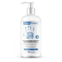 Изображение  Antiseptic gel for disinfection of hands, body, surfaces Touch Protect 500 ml