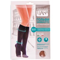 Изображение  Preventive stockings TIANA 140 Den beige, 852/2, Knit density: 140 Den, Size: 2