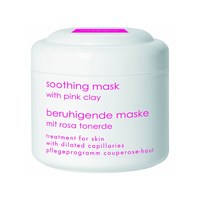 Изображение  Calming mask with pink clay for skin prone to couperosis DENOVA PRO, 200 ml