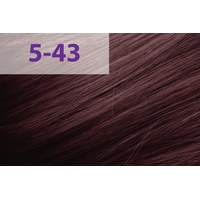 Изображение  Cream hair dye jNOWA SIENA CHROMATIC SAVE 5/43 90 ml, Volume (ml, g): 90, Color No.: 5/43