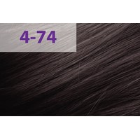 Изображение  Крем-краска для волос jNOWA SIENA CHROMATIC SAVE 4/74 90 мл, Объем (мл, г): 90, Цвет №: 4/74