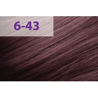 Изображение  Крем-краска для волос jNOWA SIENA CHROMATIC SAVE 6/43 90 мл, Объем (мл, г): 90, Цвет №: 6/43