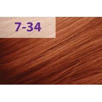 Зображення  Крем-фарба для волосся jNOWA SIENA CHROMATIC SAVE 7/34 90 мл, Об'єм (мл, г): 90, Цвет №: 7/34