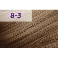 Зображення  Крем-фарба для волосся jNOWA SIENA CHROMATIC SAVE 8/3 90 мл, Об'єм (мл, г): 90, Цвет №: 8/3