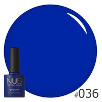 Зображення  Гель-лак для нігтів NUB 8 мл № 036, Об'єм (мл, г): 8, Цвет №: 036