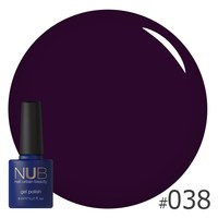 Изображение  Gel polish for nails NUB 8 ml № 038, Volume (ml, g): 8, Color No.: 38