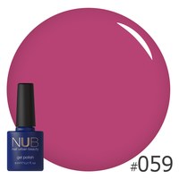 Изображение  Gel polish for nails NUB 8 ml № 059, Volume (ml, g): 8, Color No.: 59