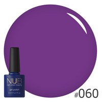 Изображение  Gel polish for nails NUB 8 ml № 060, Volume (ml, g): 8, Color No.: 60