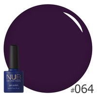 Изображение  Gel polish for nails NUB 8 ml № 064, Volume (ml, g): 8, Color No.: 64