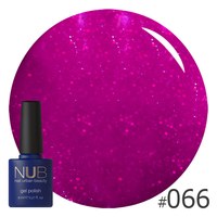 Изображение  Gel polish for nails NUB 8 ml № 066, Volume (ml, g): 8, Color No.: 66