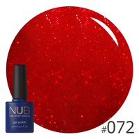 Изображение  Gel polish for nails NUB 8 ml № 072, Volume (ml, g): 8, Color No.: 72