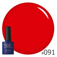 Изображение  Gel polish for nails NUB 8 ml № 091, Volume (ml, g): 8, Color No.: 91