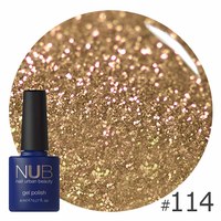 Изображение  Gel polish for nails NUB 8 ml № 114, Volume (ml, g): 8, Color No.: 114