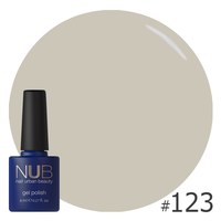 Изображение  Gel polish for nails NUB 8 ml № 123, Volume (ml, g): 8, Color No.: 123
