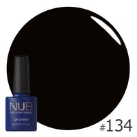 Изображение  Gel polish for nails NUB 11.8 ml № 134 Tiny Black Dress, Volume (ml, g): 45149, Color No.: 134